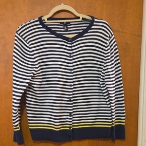 GAP Striped Cardigan